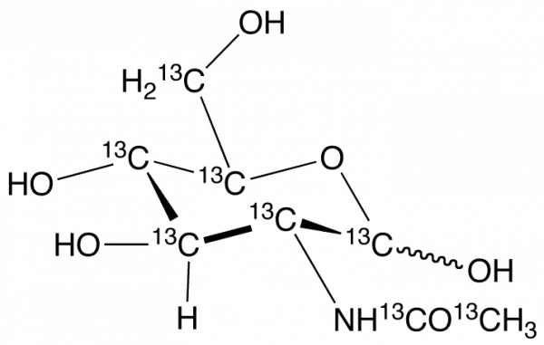 N-Acetyl1,2-13C2-D-glucosamine-13C6