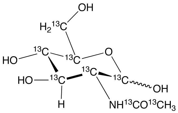 N-Acetyl1,2-13C2-D-glucosamine-13C6