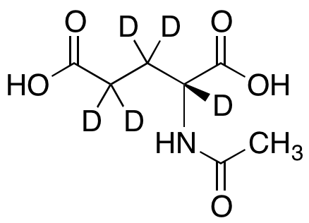 N-Acetyl-D-glutamic-2,3,3,4,4-d5 Acid