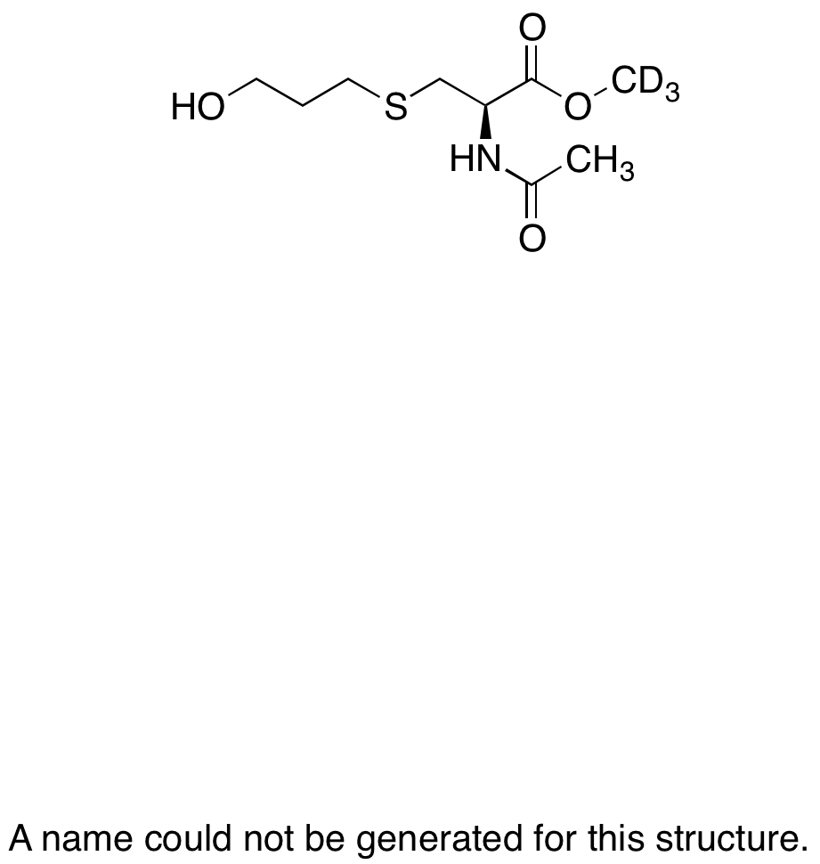 N-Acetyl-S-(3-hydroxypropyl-1-methyl)-L-cysteine-D3