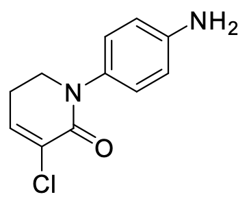 1-(4-Aminophenyl)-3-chloro-5,6-dihydro-2(1H)-pyridinone