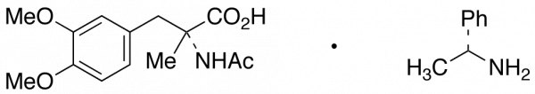 N-Acetyl D-a-Methyl DOPA Dimethyl Ether (+)-a-Methylbenzylamine Salt