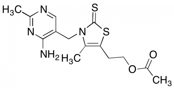 5-[2-(Acetyloxy)ethyl]-3-[(4-amino-2-methyl-5-pyrimidinyl)methyl]-4-methyl-2(3H)-thiazolethione