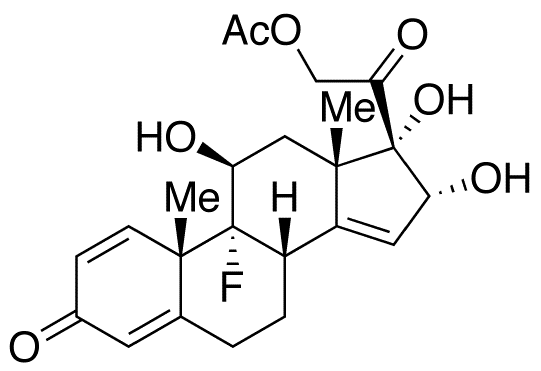 (11b,16a)-21-(Acetyloxy)-9-fluoro-11,16,17-trihydroxy-pregna-1,4,14-triene-3,20-dione