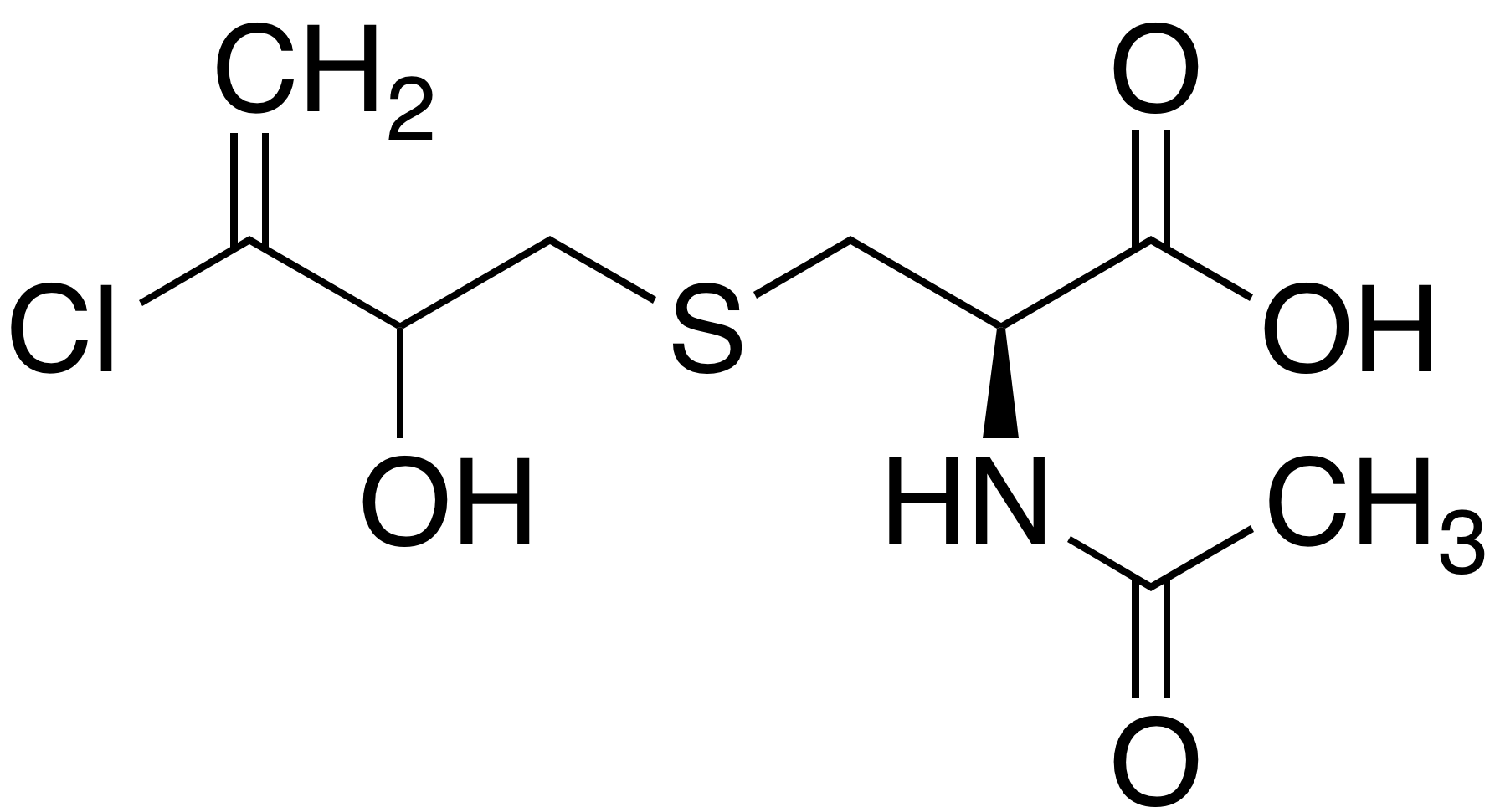 N-Acetyl-S-(3-chloro-2-hydroxy-3-buten-1-yl)-L-cysteine