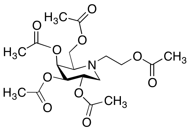 (2R,3R,4R,5S)-1-[2-(Acetyloxy)ethyl]-2-[(acetyloxy)methyl]-3,4,5-piperidinetriol 3,4,5-Triacetate