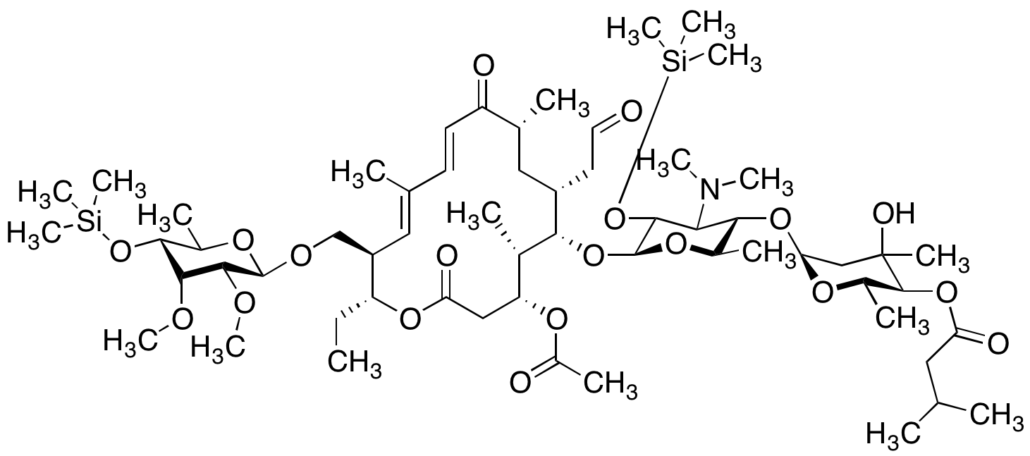 3-Acetyl-2',4'''-O-ditrimethylsilyl-4''-O-isovaleryltylosin