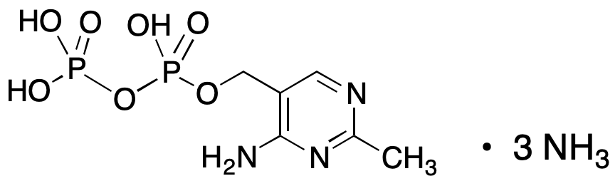 (4-Amino-2-methylpyrimidin-5-yl)methyl Trihydrogen Diphosphate Triammonium Salt