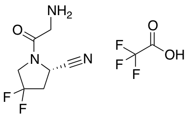 (S)-1-(2-Aminoacetyl)-4,4-difluoropyrrolidine-2-carbonitrile Trifluoroacetic Acid