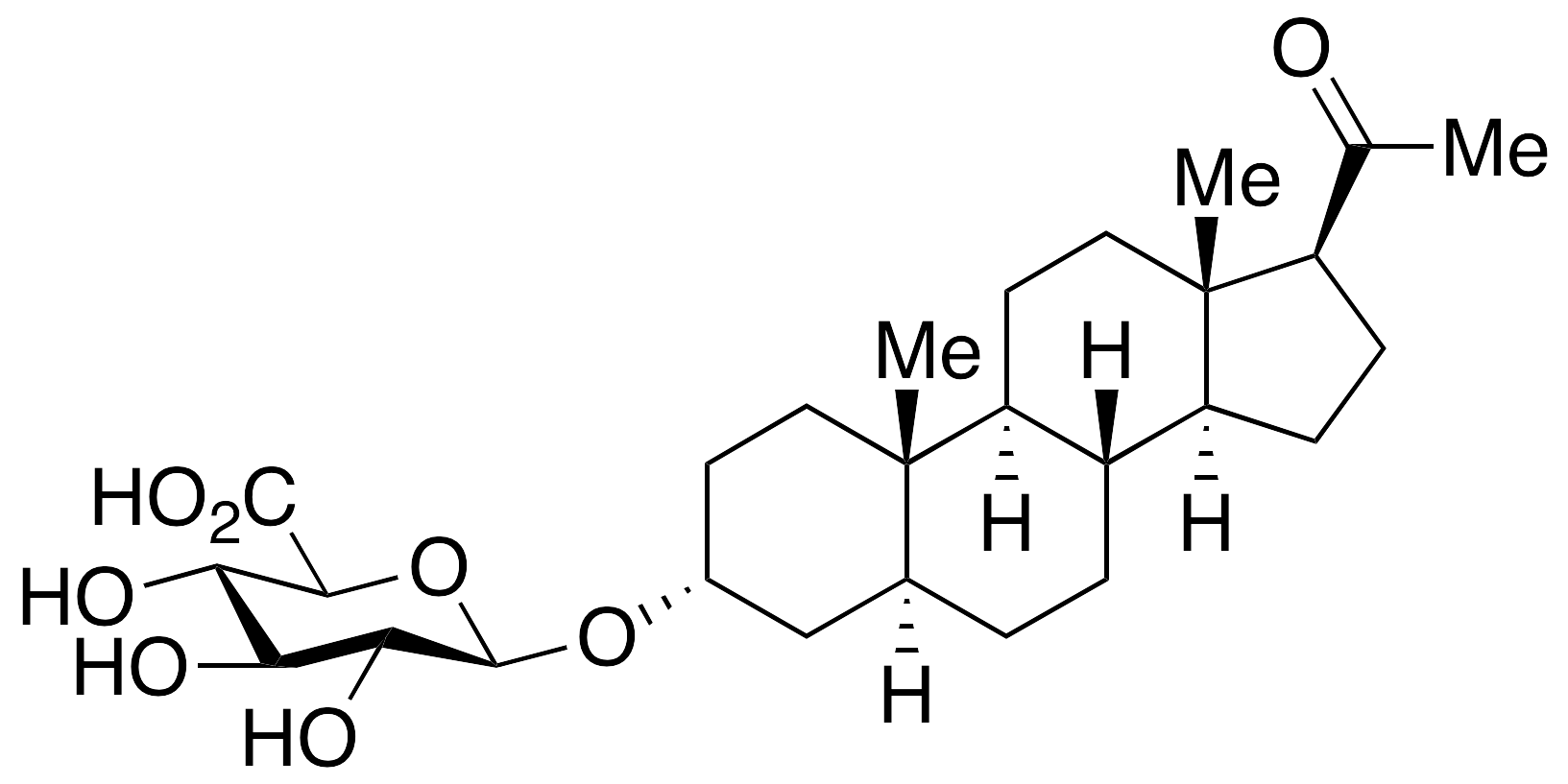 (3a)-Allopregnanolone 3-b-D-Glucuronide