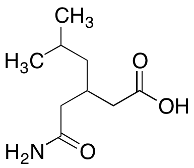 3-​(2-​Amino-​2-​oxoethyl)​-​5-​methylhexanoic Acid