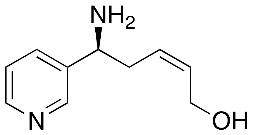 (2Z,5S)-5-Amino-5-(3-pyridinyl)-2-penten-1-ol