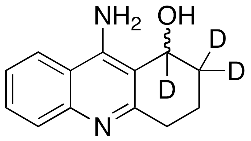 9-Amino-1,2,3,4-tetrahydroacridin-1-ol-d3