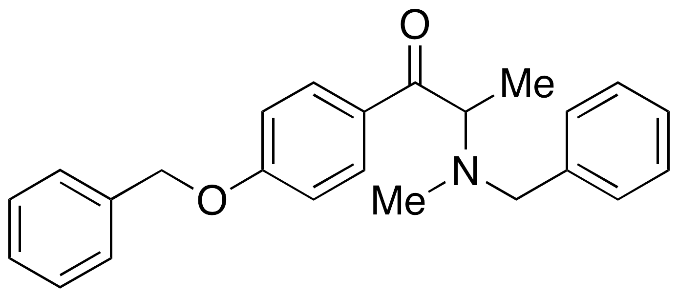 1-[4-(Benzyloxy)phenyl]-2-[(N-benzyl-N-methyl)amino]-1-propanone