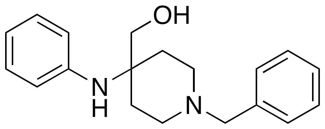 1-Benzyl-4-phenylamino-4-(hydroxymethyl)piperidine