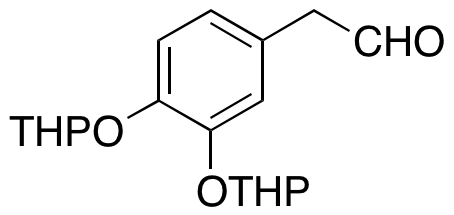 3,4-Bis[(tetrahydro-2H-pyran-2-yl)oxy]benzeneacetaldehyde