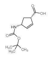 (-)-(1S,4R)-N-Boc-4-aminocyclopent-2-enecarboxylic acid