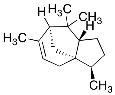 (-)-a-Cedrene (major, contains (+)-b-cedrene)