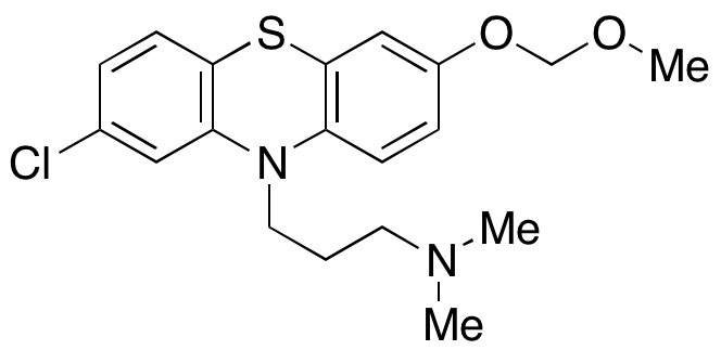 2-Chloro-7-(methoxymethoxy)-N,N-dimethyl-10H-phenothiazine-10-propanamine