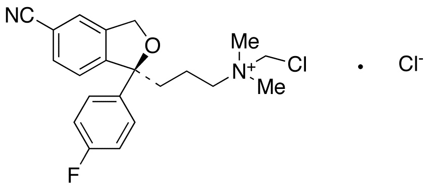 N-Chloromethyl (S)-Citalopram Chloride