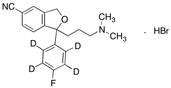 Citalopram-d4 Hydrobromide Salt