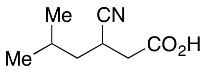 3-Cyano-5-methylhexanoic Acid