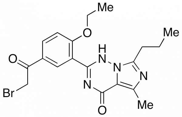 1-Decarboxyl-1-(bromoacetyl) Norneovardenafil (contains up to 10% 1-Chloroacetyl)