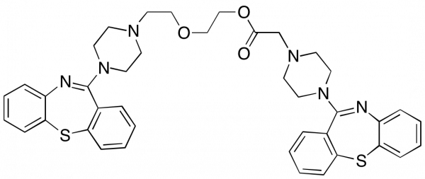 Di(2-(4-(dibenzo[b,f][1,4]thiazepin-11-yl)piperazin-1-yl))-2-propoxyethyl Propionate