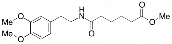 6-[[2-(3,4-Dimethoxyphenyl)ethyl]amino]-6-oxo-hexanoic Acid Methyl Ester