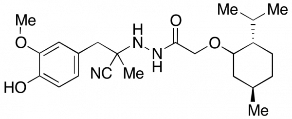 D-α-Hydrazino-α-methyl-β-(3,4-dihydroxyphenyl)propionic Acid (Mixture of Diasteromers)