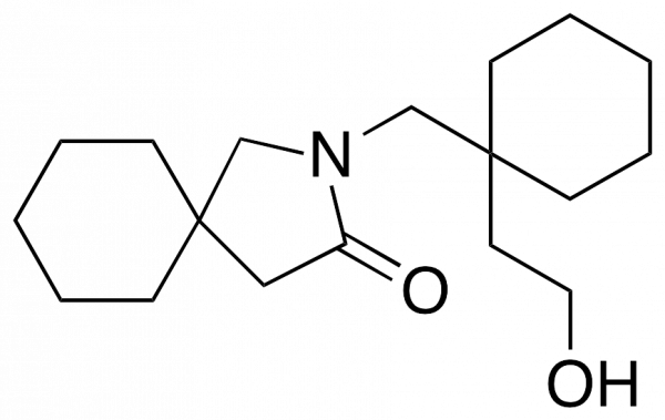 1-(3-Oxo-2-aza-spiro[4,5]dec-2-ylmethyl)cyclohexaneethanol